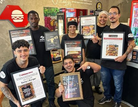 franquia de hamburgueria premiada
