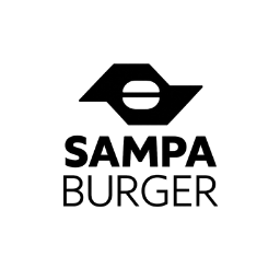 sampa burger black logo