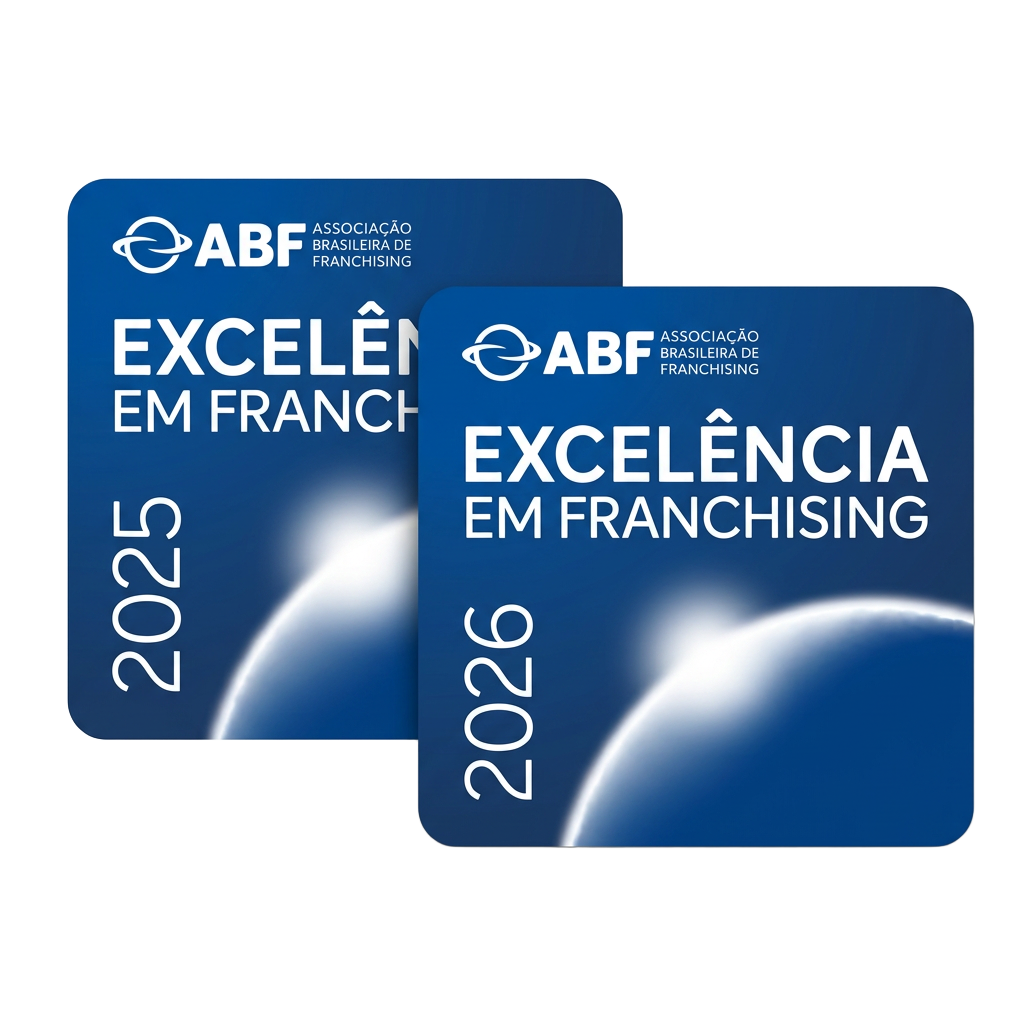 Selo de Excelência em Franchising ABF 2025 e 2026